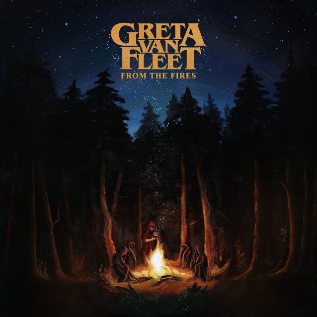 Greta Van Fleet — Black Smoke Rising cover artwork