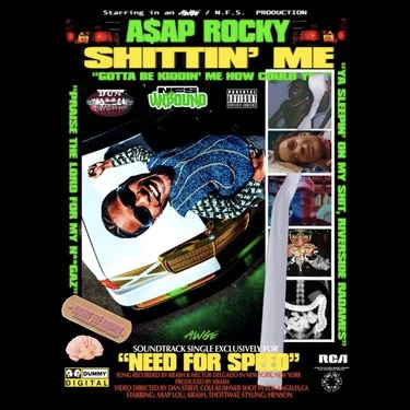 A$AP Rocky Shittin&#039; Me cover artwork