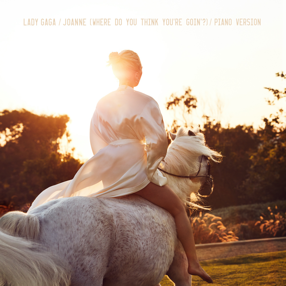 Lady Gaga Joanne (Where Do You Think You&#039;re Goin&#039;?) cover artwork