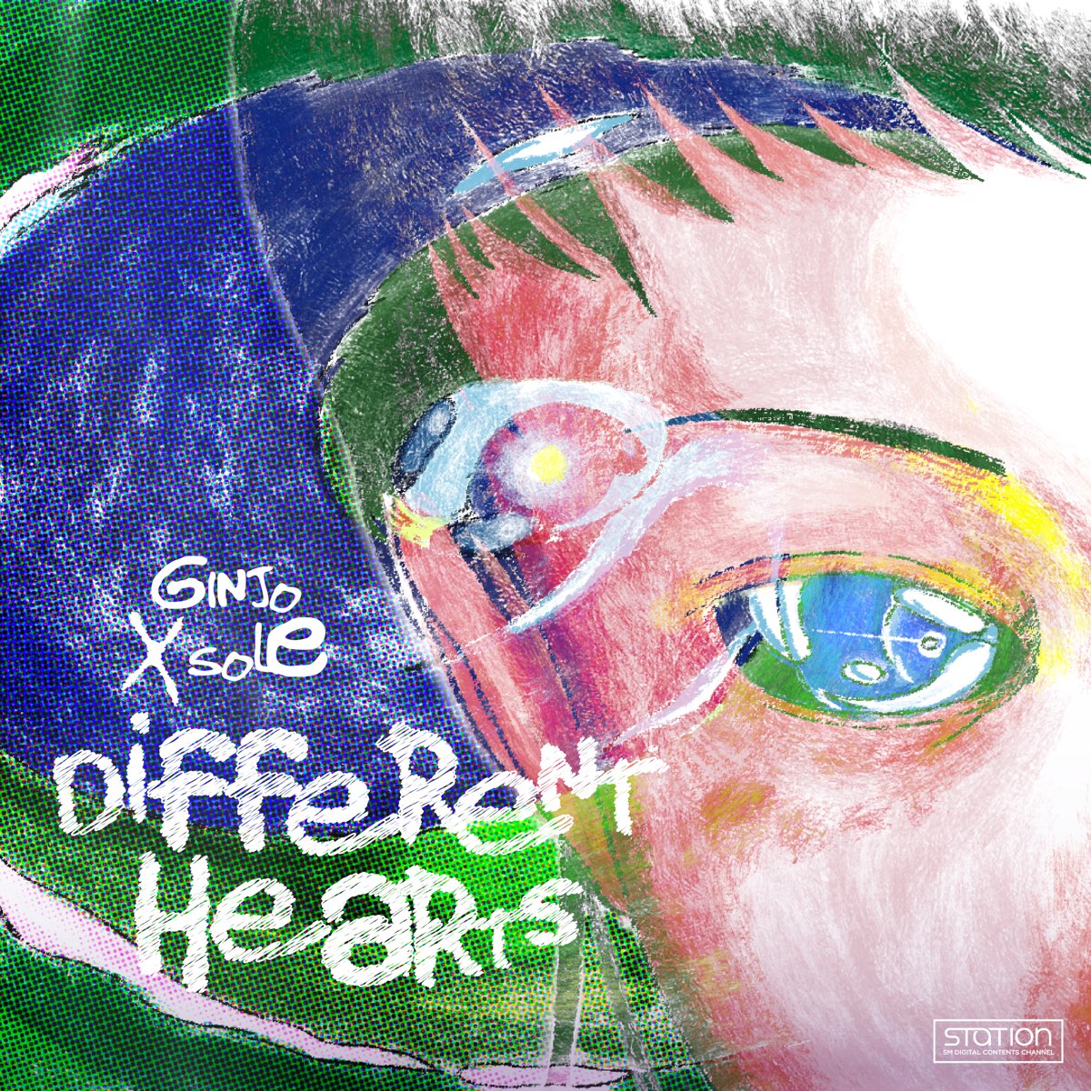 GINJO & SOLE — Different Hearts cover artwork