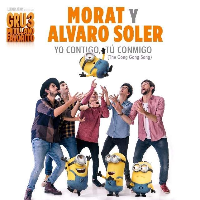 Morat & Álvaro Soler — Yo Contigo, Tú Conmigo (The Gong Gong Song) cover artwork