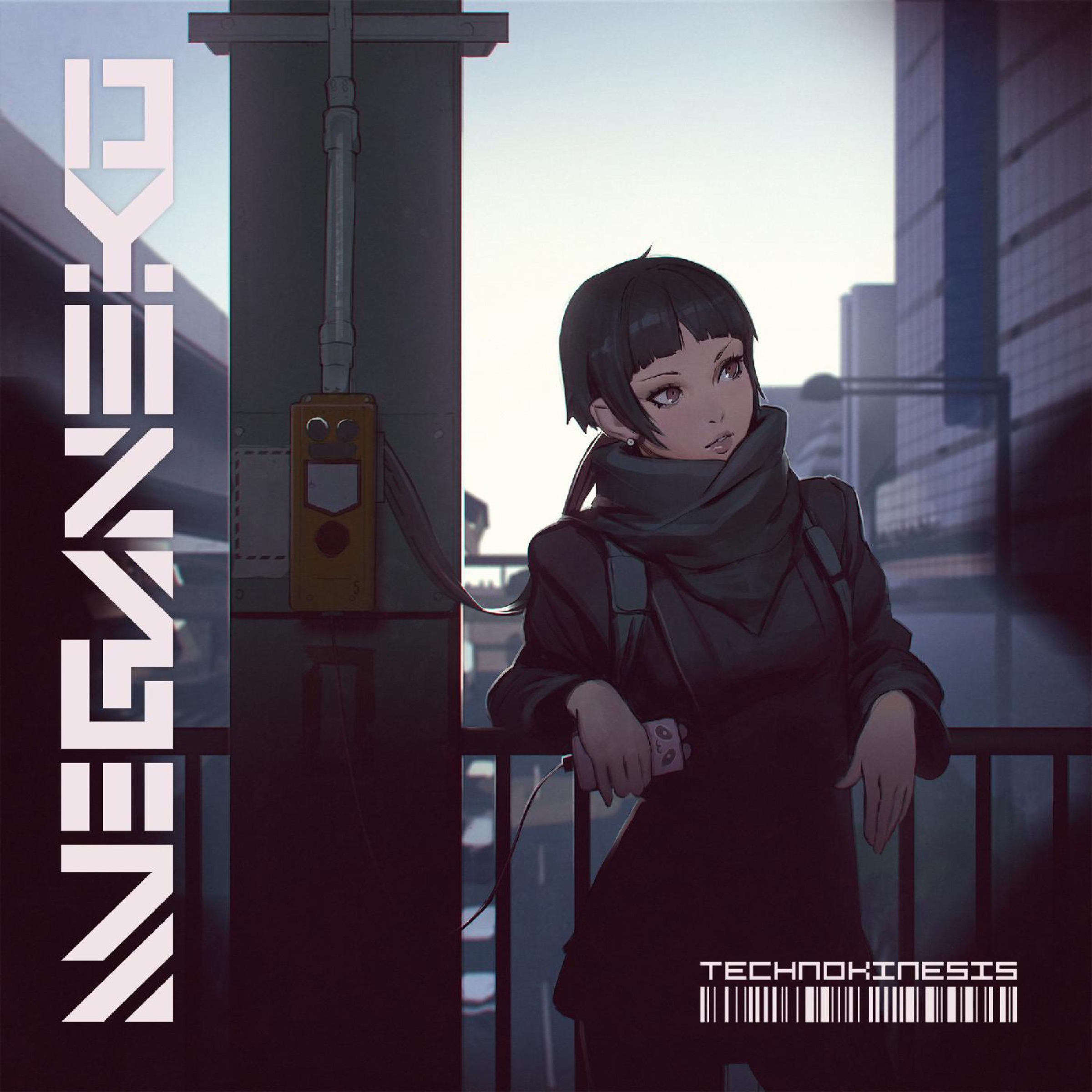 Meganeko Technokinesis cover artwork