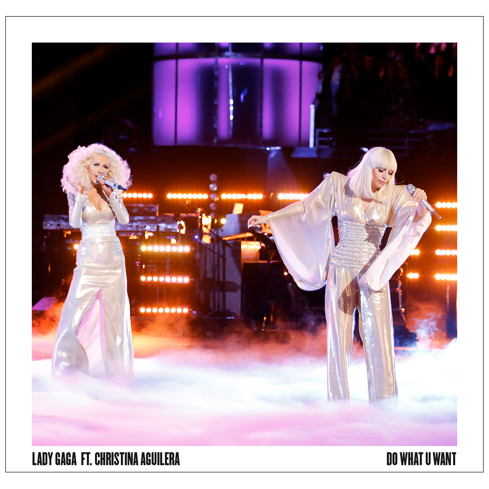 Lady Gaga ft. featuring Christina Aguilera Do What U Want cover artwork