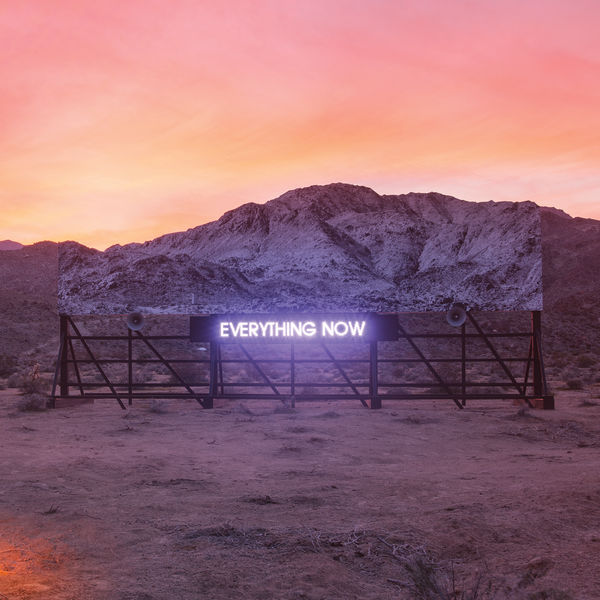 Arcade Fire Everything Now cover artwork
