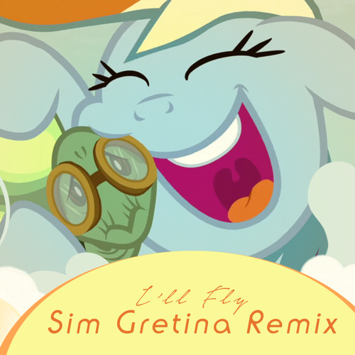 Sim Gretina — I&#039;ll Fly (Remix) cover artwork