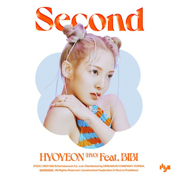 HYO featuring BIBI — Second cover artwork