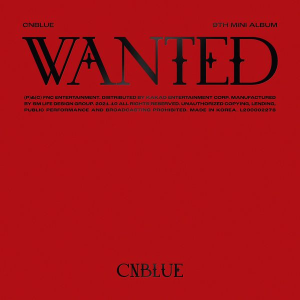 CNBLUE WANTED cover artwork