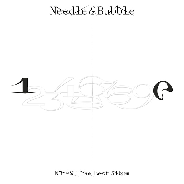 NU&#039;EST The Best Album &#039;Needle &amp; Bubble&#039; cover artwork