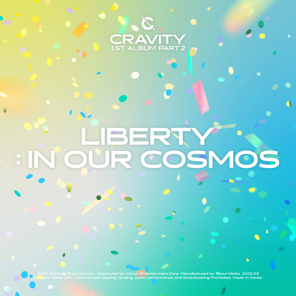 CRAVITY — LIBERTY : IN OUR COSMOS cover artwork