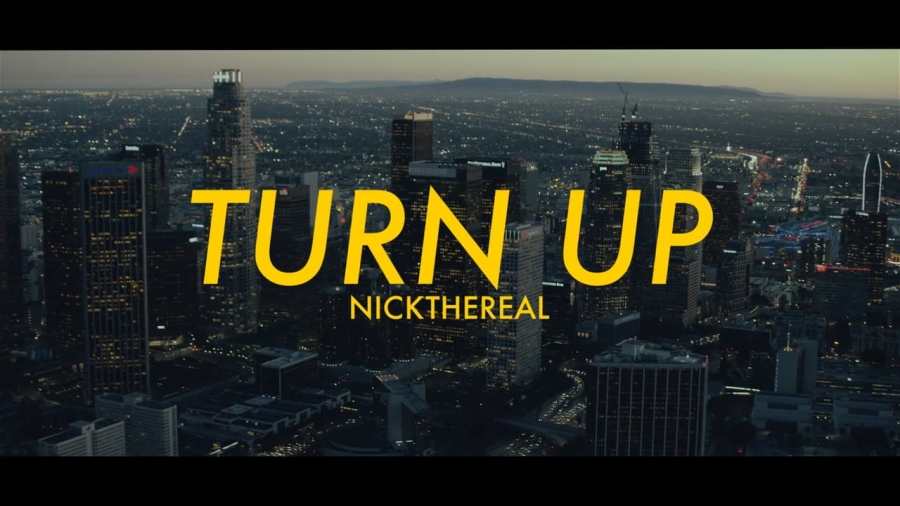 NICKTHEREAL — Turn Up cover artwork