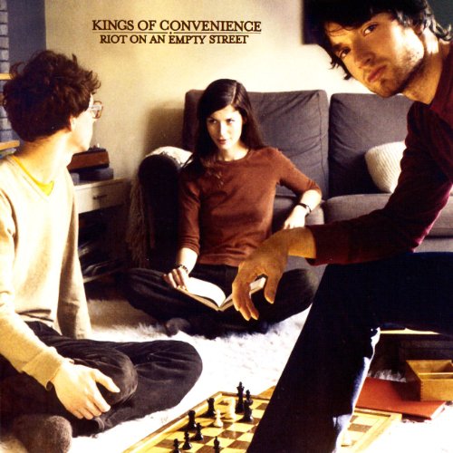 Kings of Convenience Riot on an Empty Street cover artwork