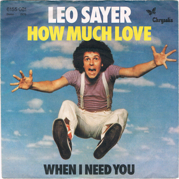 Leo Sayer How Much Love cover artwork