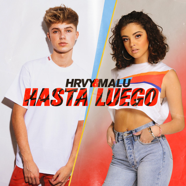 HRVY & Malu Trevejo Hasta Luego cover artwork