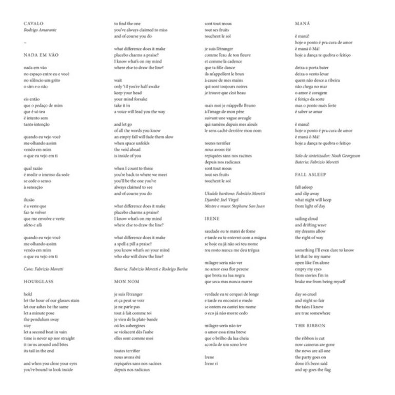 Rodrigo Amarante Cavalo cover artwork
