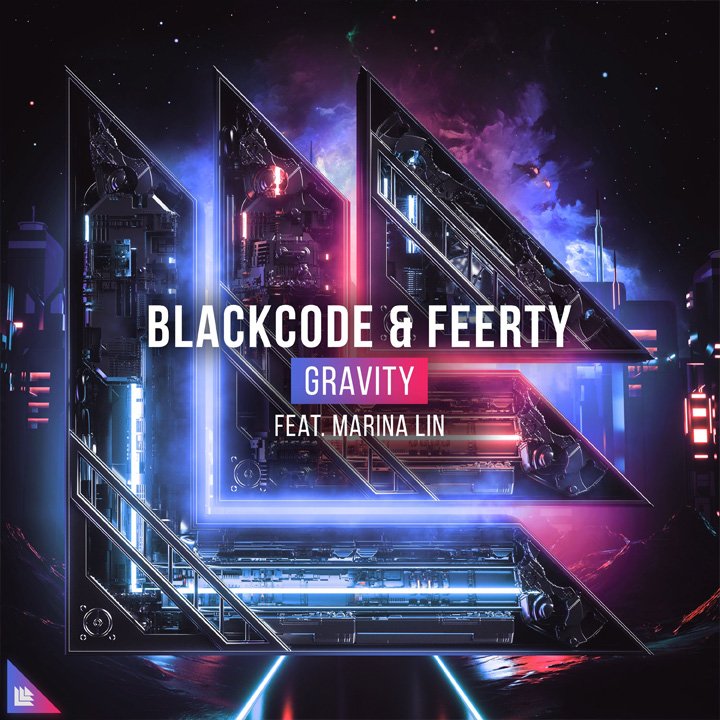 Blackcode & Feerty featuring Marina Lin — Gravity cover artwork