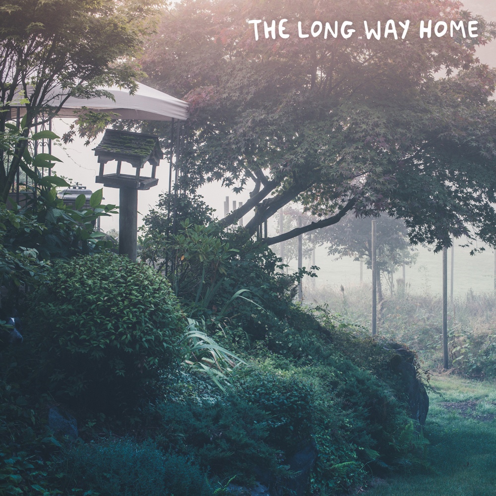Powfu, Sara Kays, & Sarcastic Sounds — the long way home cover artwork