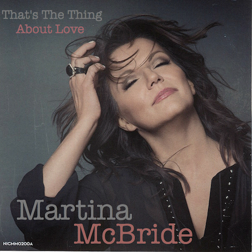 Martina McBride That&#039;s The Thing About Love cover artwork