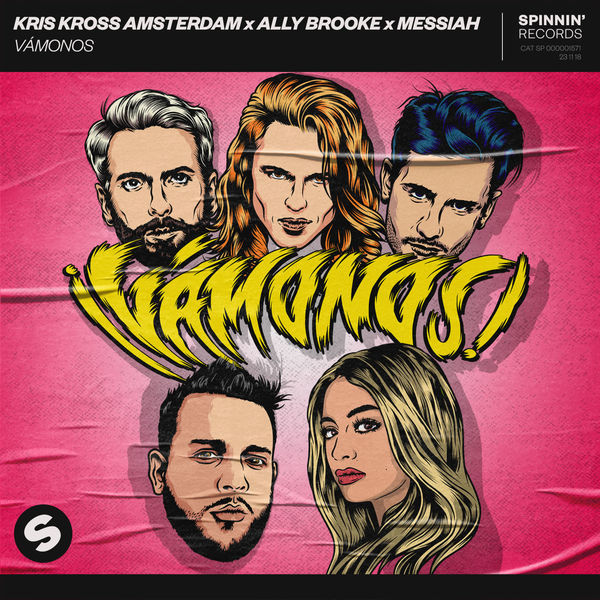 Kris Kross Amsterdam, Ally Brooke, & Messiah — Vámonos cover artwork