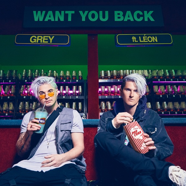 Grey featuring LÉON — Want You Back cover artwork