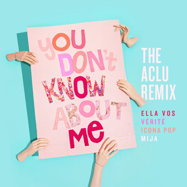 Ella Vos, VÉRITÉ, & Icona Pop featuring Mija — You Don&#039;t Know About Me (The ACLU Remix) cover artwork