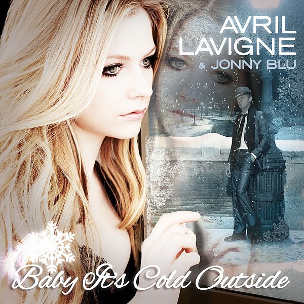 Avril Lavigne & Jonny Blu — Baby It&#039;s Cold Outside cover artwork