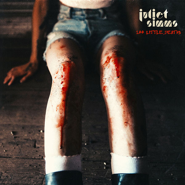 Juliet Simms — 100 Little Deaths cover artwork