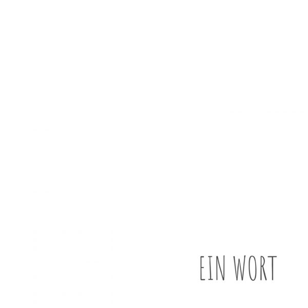 Emma-Mo Ein Wort cover artwork
