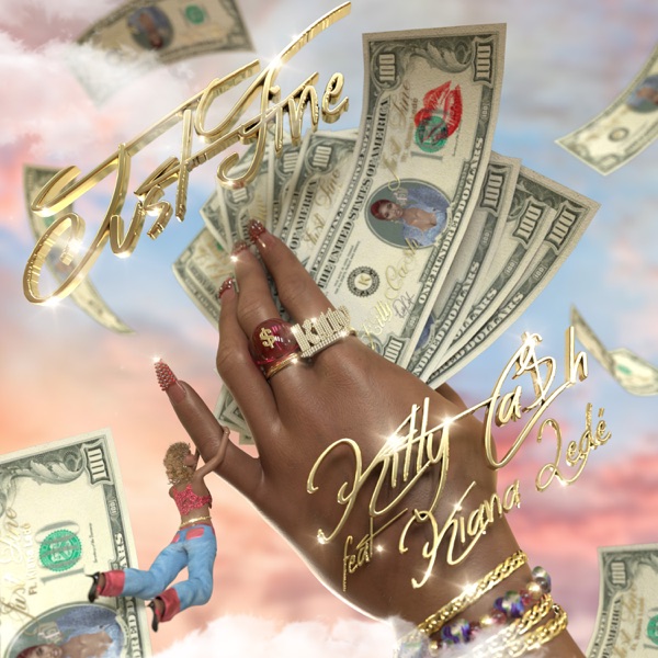 Kitty Ca$h featuring Kiana Ledé — Just Fine cover artwork