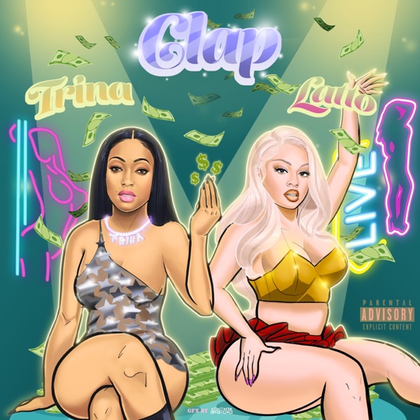 Trina & Latto Clap cover artwork