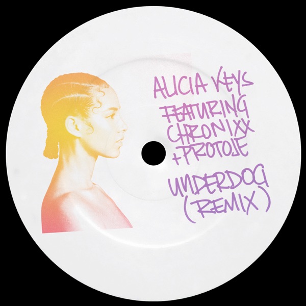 Alicia Keys ft. featuring Chronixx & Protoje Underdog (Remix) cover artwork