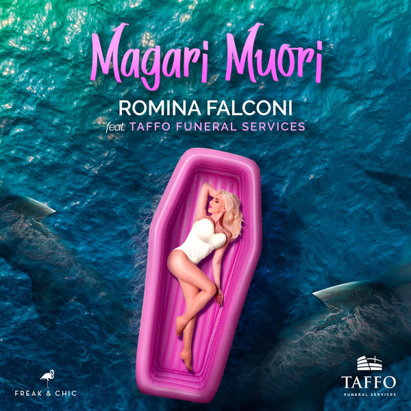Romina Falconi ft. featuring Taffo Funeral Services Magari Muori cover artwork