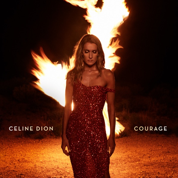 Céline Dion Courage cover artwork