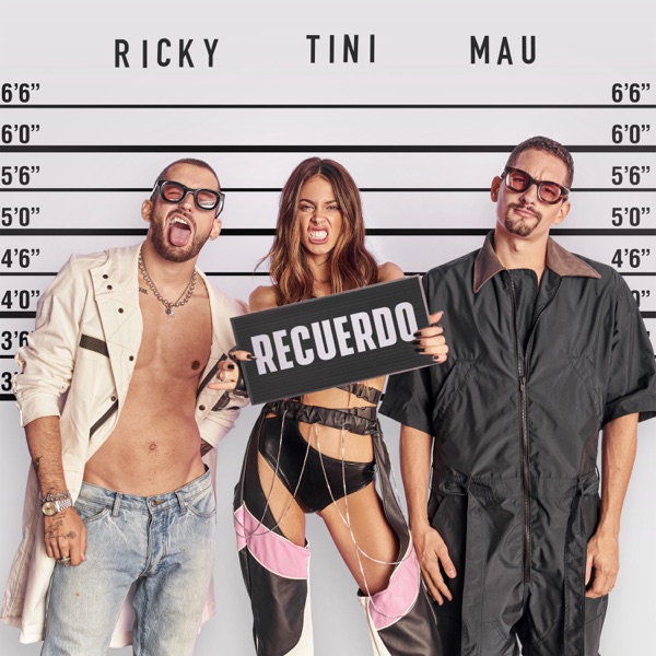 TINI & Mau y Ricky — Recuerdo cover artwork