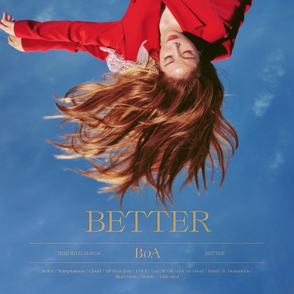 BoA BETTER - The 10th Album cover artwork
