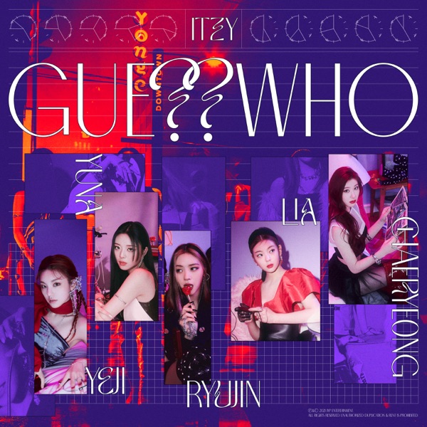 ITZY GUESS WHO - EP cover artwork