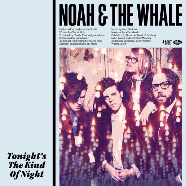 Noah and the Whale — Tonight&#039;s the Kind of Night cover artwork