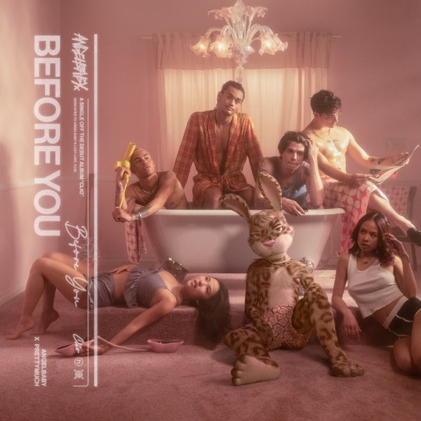 angelbaby & PRETTYMUCH — before you cover artwork
