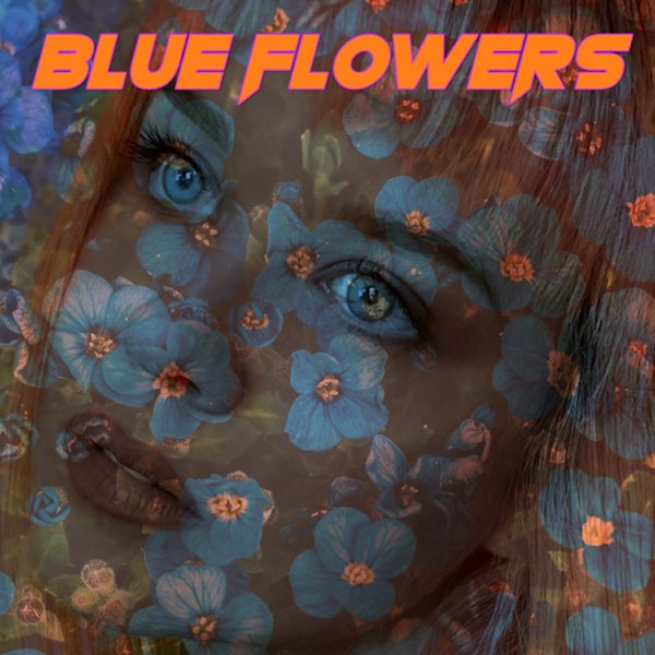 Transviolet Blue Flowers - EP cover artwork