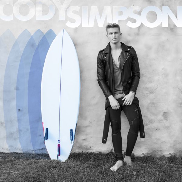 Cody Simpson Surfboard cover artwork