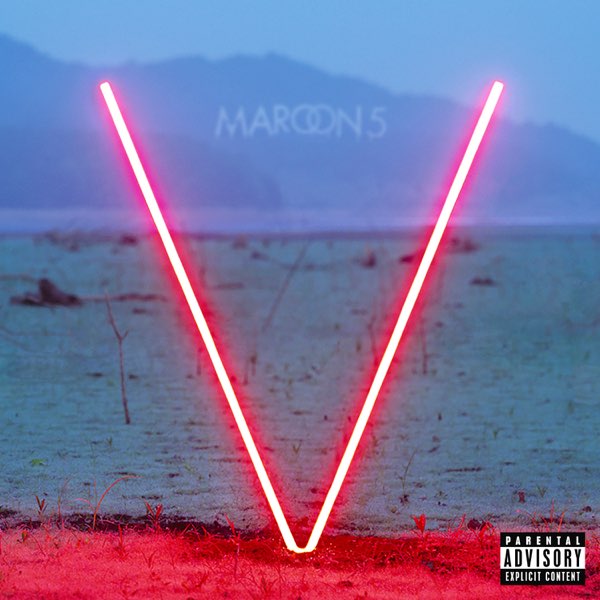 Maroon 5 V (Album) cover artwork