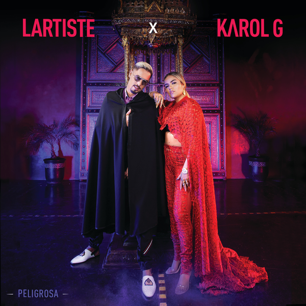 Lartiste & KAROL G Peligrosa cover artwork