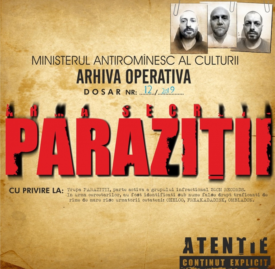 Parazitii — Arma Secreta cover artwork