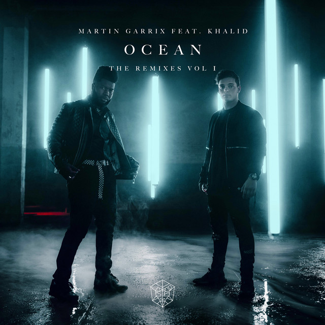 Martin Garrix featuring Khalid — Ocean (DubVision Remix) cover artwork