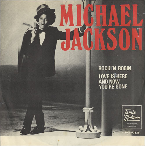 Michael Jackson Rockin&#039; Robin cover artwork