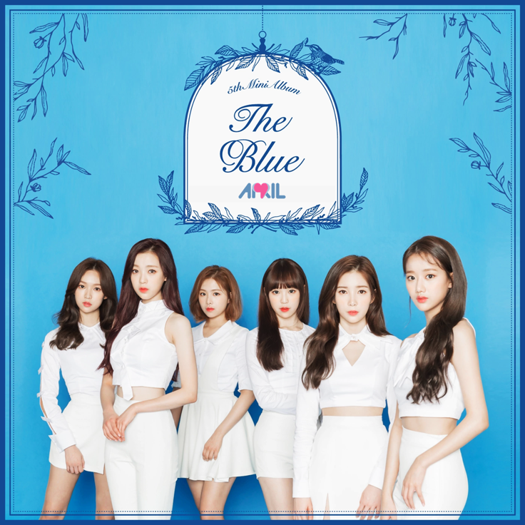 APRIL The Blue cover artwork