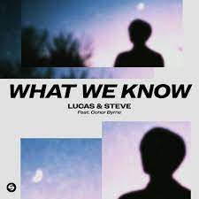 Lucas &amp; Steve featuring Conor Byrne — What We Know cover artwork