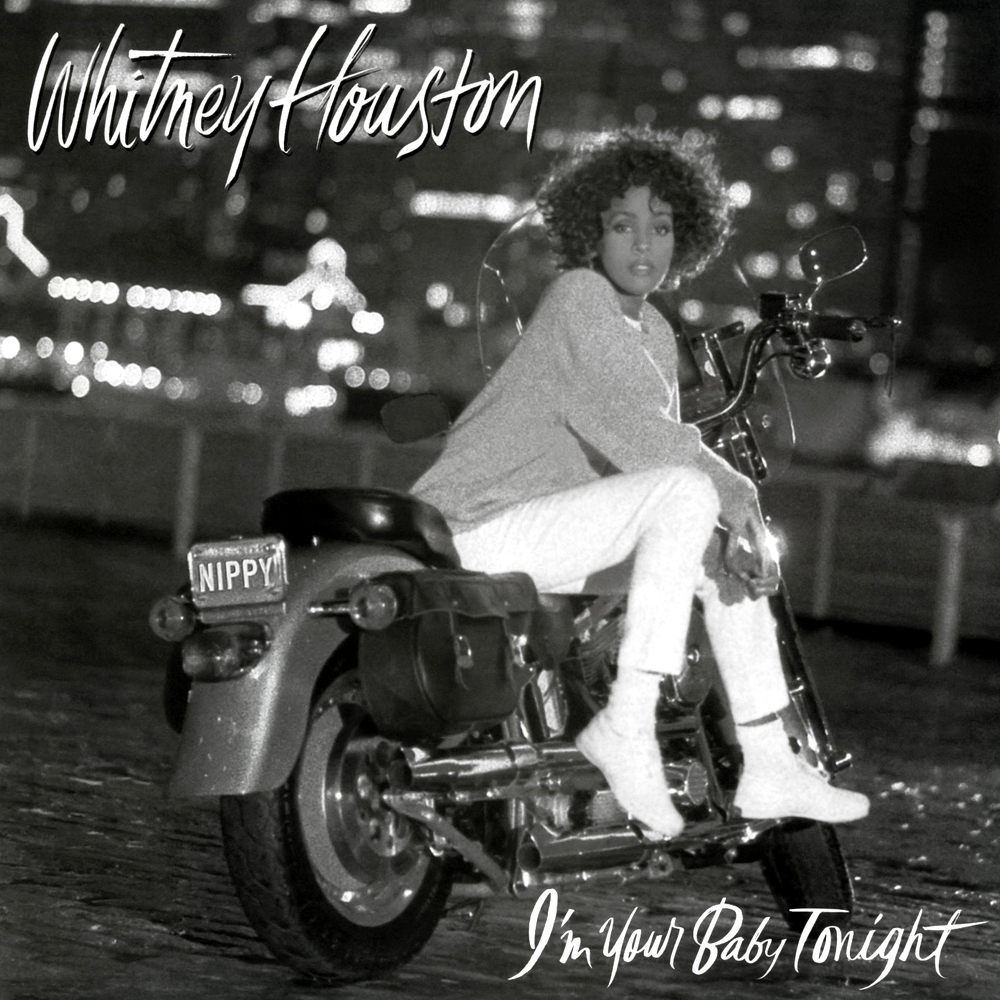 Whitney Houston I&#039;m Your Baby Tonight cover artwork