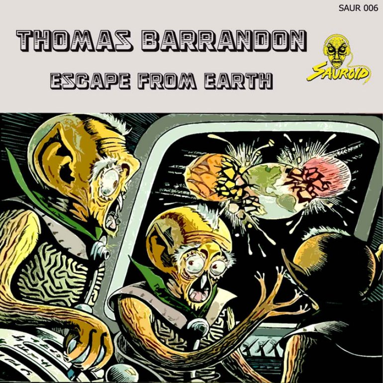 Thomas Barrandon — The Quiet Earth cover artwork