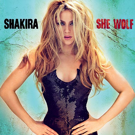 Shakira — She Wolf cover artwork