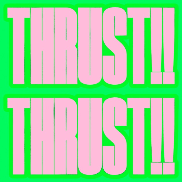 David Jackson — Thrust!! cover artwork